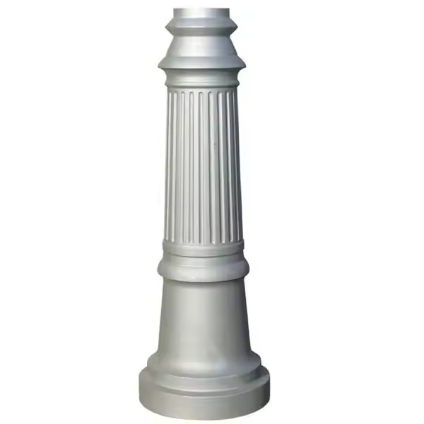 cast 	aluminum light post,cast aluminum light post