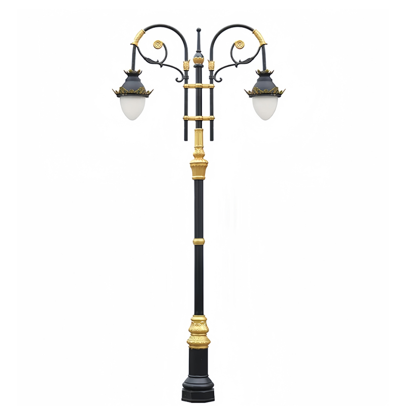Cast Iron Decorative Street Light Pole HS-L002