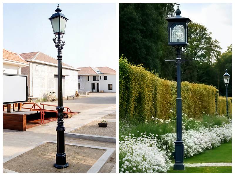 Cast Iron vs. Aluminum Light Poles: How to Choose the Right Material