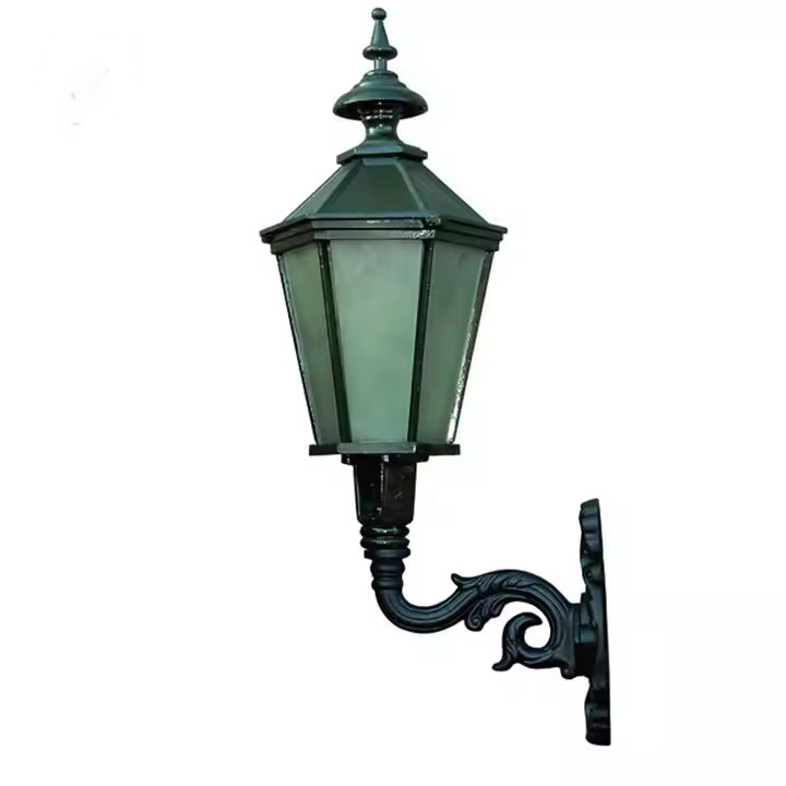 Cast iron outdoor lamp HS-L020, Cast iron outdoor lamp