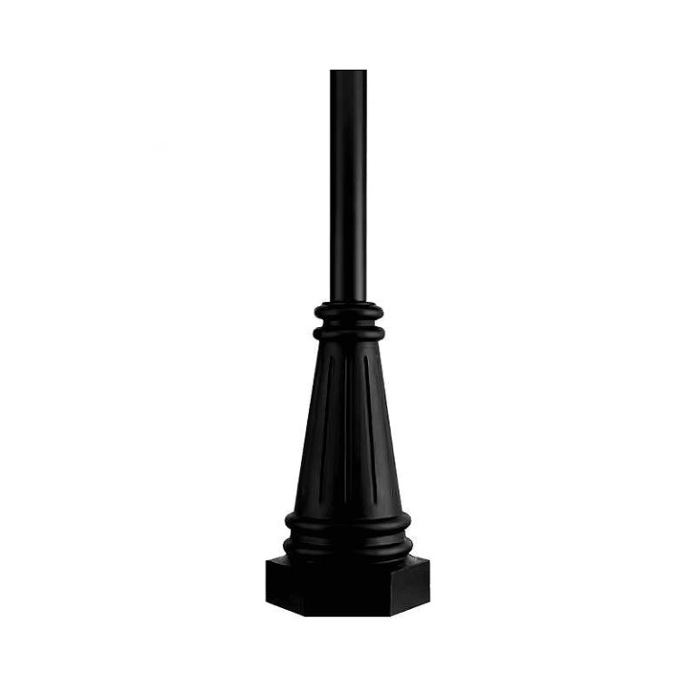 Outdoor Aluminum Lamp Post Base