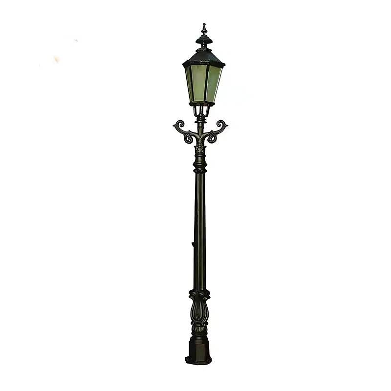 Steel street lighting pole HS-L013, Steel street lighting pole