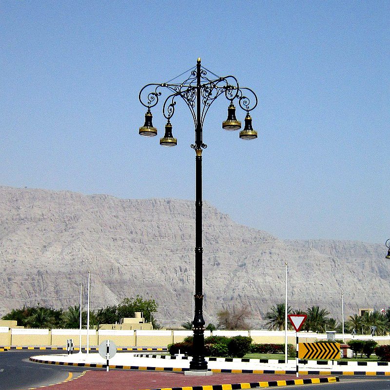 aluminum lamp pole