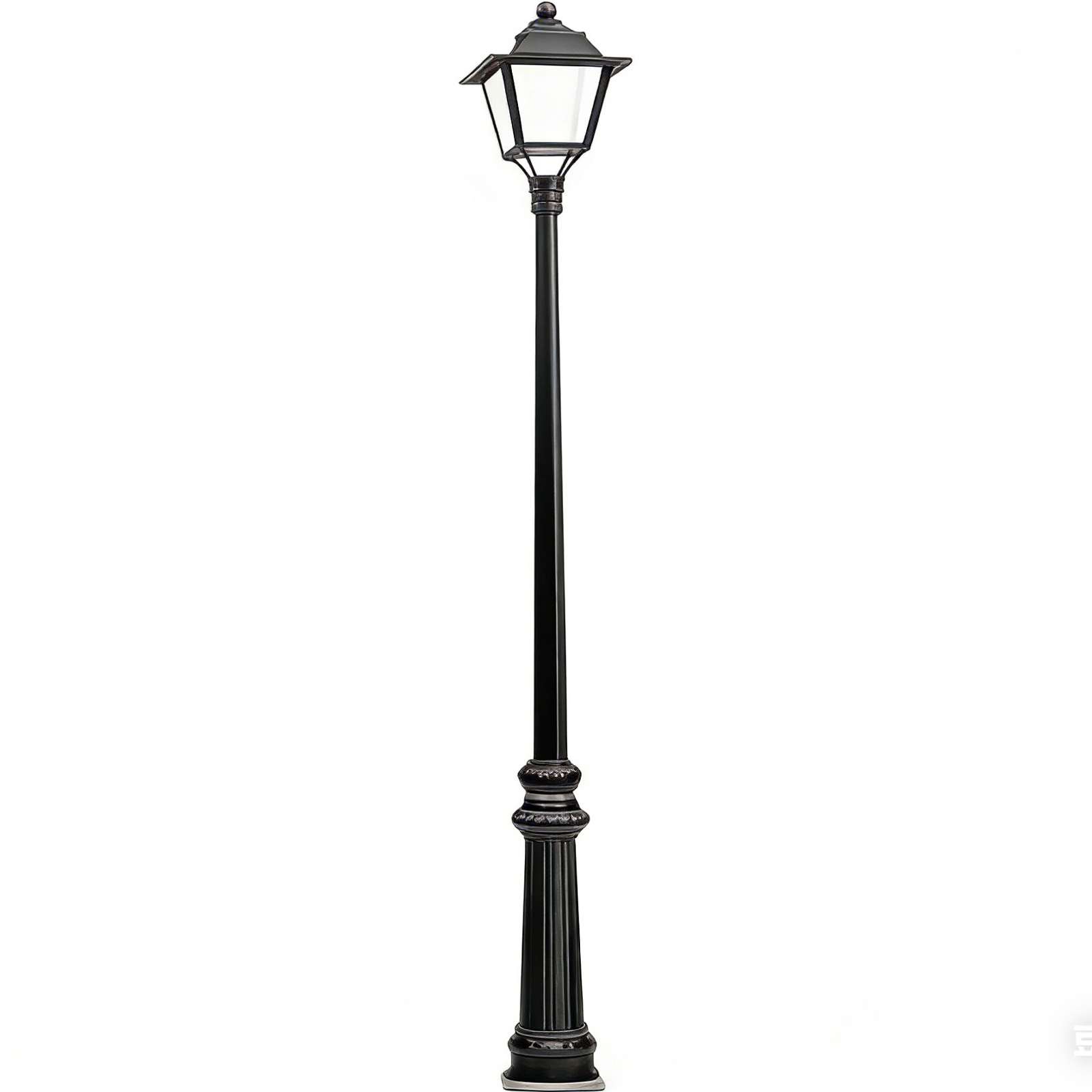 Cast Aluminum Light Pole HS-L001 for Street Lighting Solutions