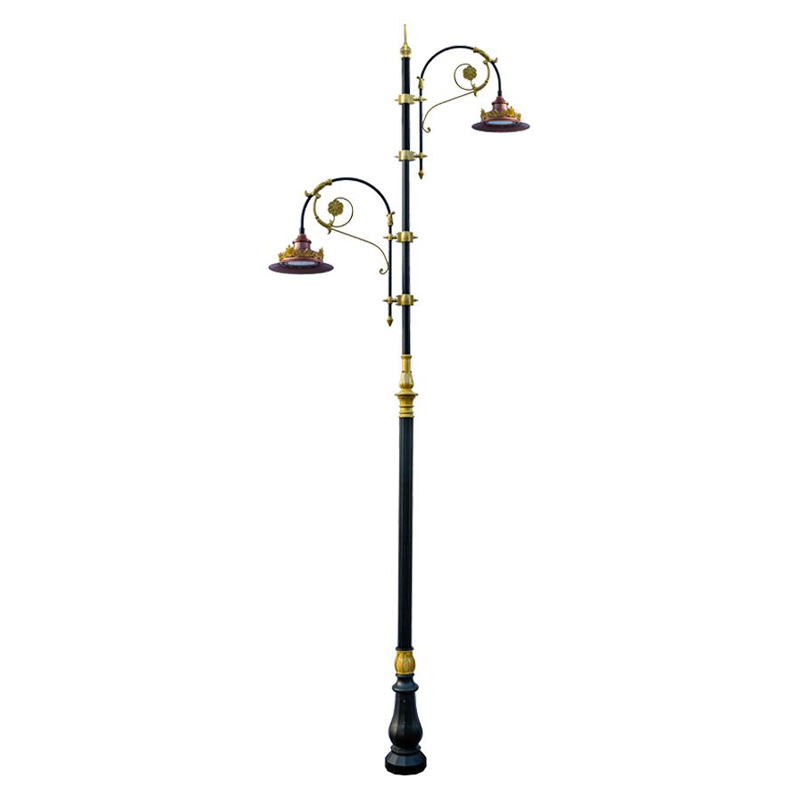 classic aluminum lighting pole HS-L005