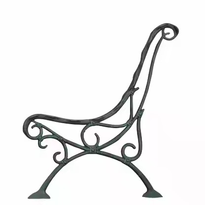 Antique Cast Iron Bench Legs HS-B005