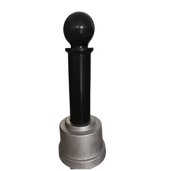 Cast Iron Bollard With Lock  HS-CB001, Cast Iron Bollard With Lock