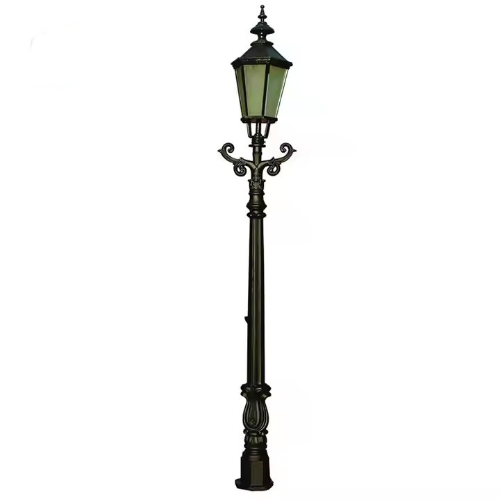 Cast Iron Street Light Poles HS-L027, Cast Iron Street Light Poles 