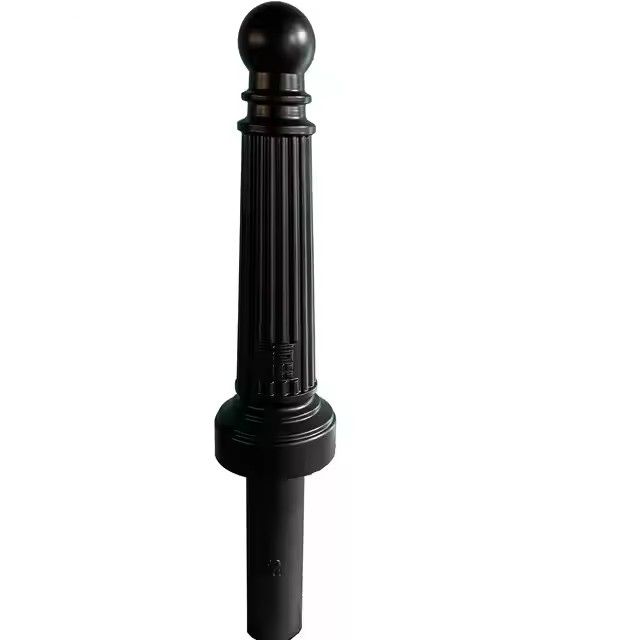 Metal outdoor bollard HS-CB015