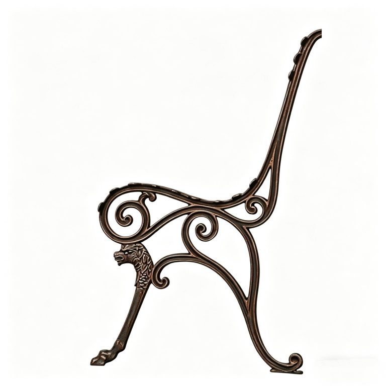 Cast Iron Garden Bench Leg Hs B003
