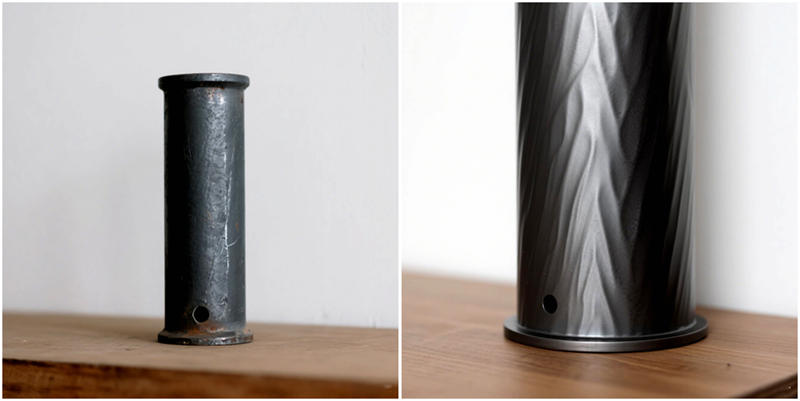 Side-by-side comparison of low vs. high-quality bollard finishes