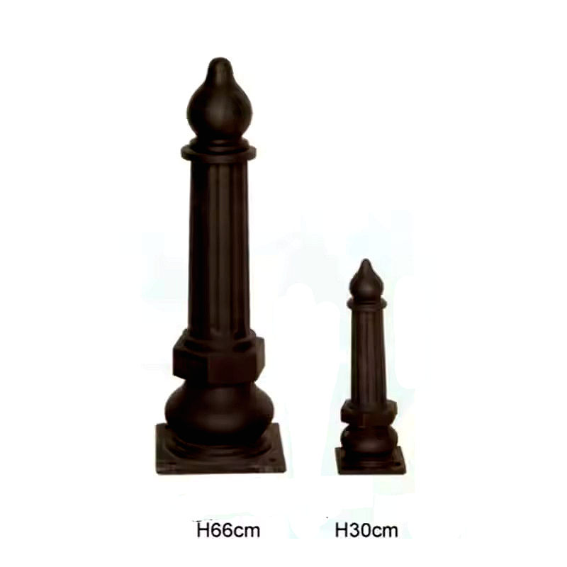 Outdoor Metal Cast Iron Road Bollard HS-CB028, Outdoor Metal Cast Iron Road Bollard