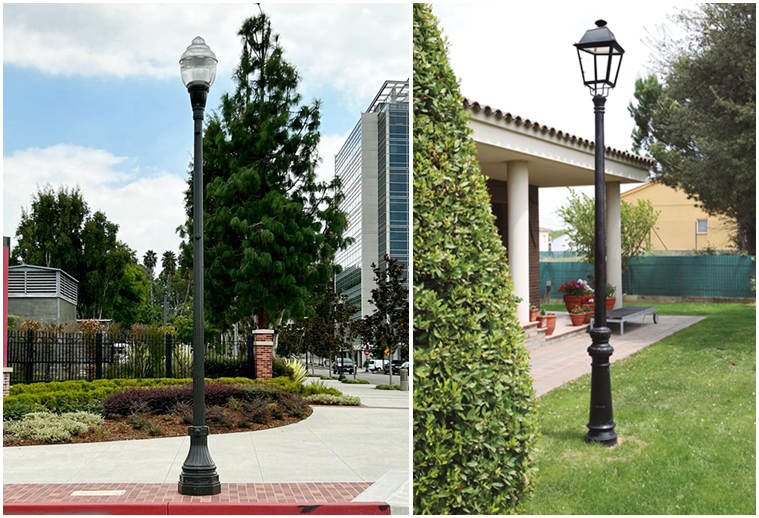 Decorative & Functional Cast Iron Street Light Poles – OEM Available