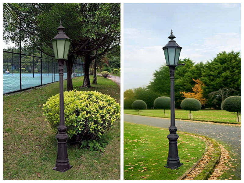 Elegant Cast Aluminum Lamp Poles – Ideal for Landscape Lighting