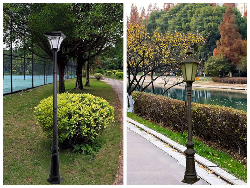 Modern Street Light Poles – Cast Aluminum Design by Hengsheng