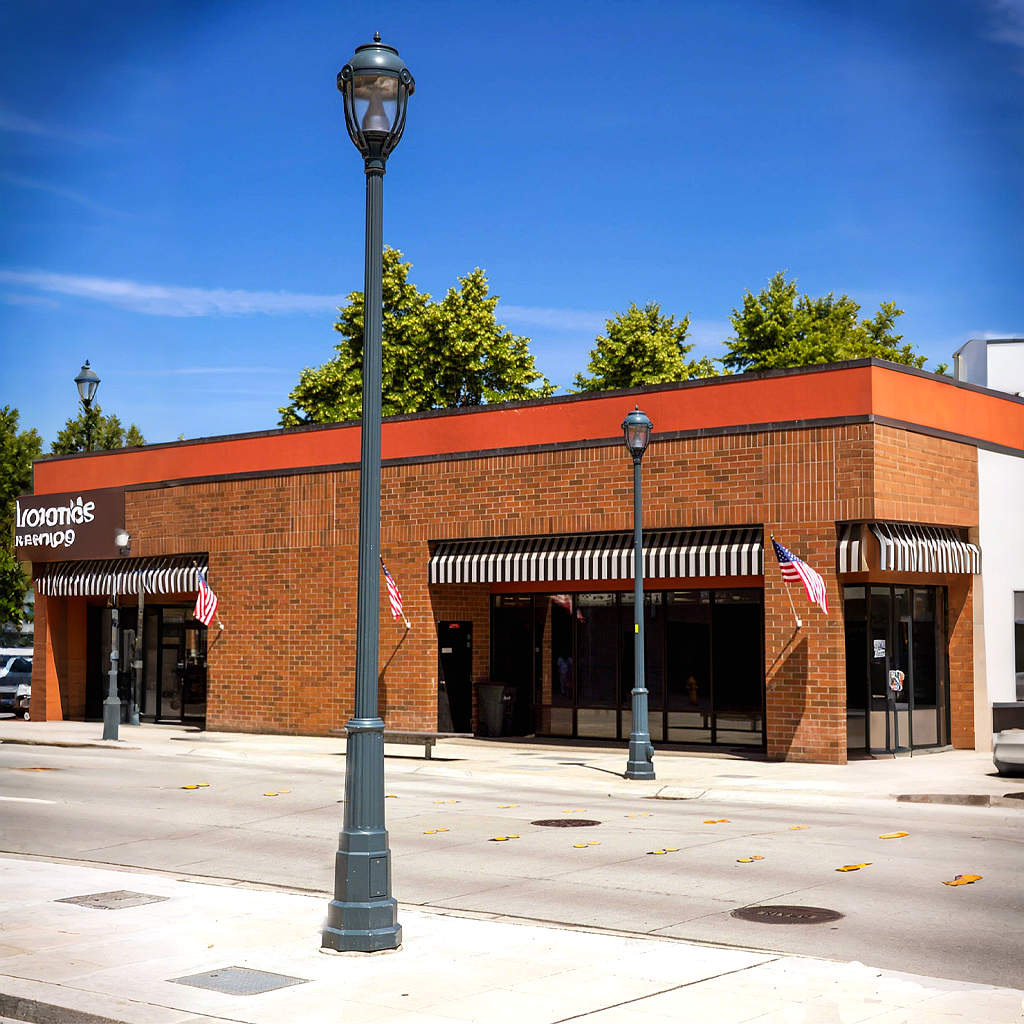 Modern Street Light Poles – Cast Aluminum Design by Hengsheng