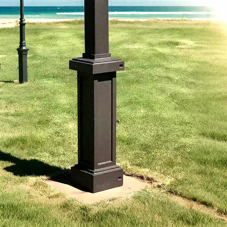 Weatherproof Cast Aluminum Lamp Posts – Suitable For Harsh Climates