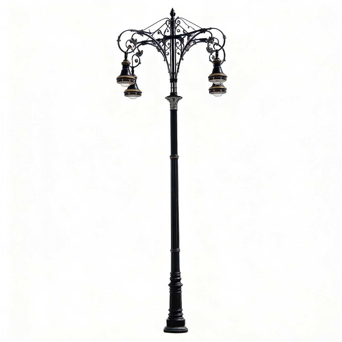 Classic Elegance Meets Modern Durability: The HS-L029 Vintage Street Light,vintage street light​