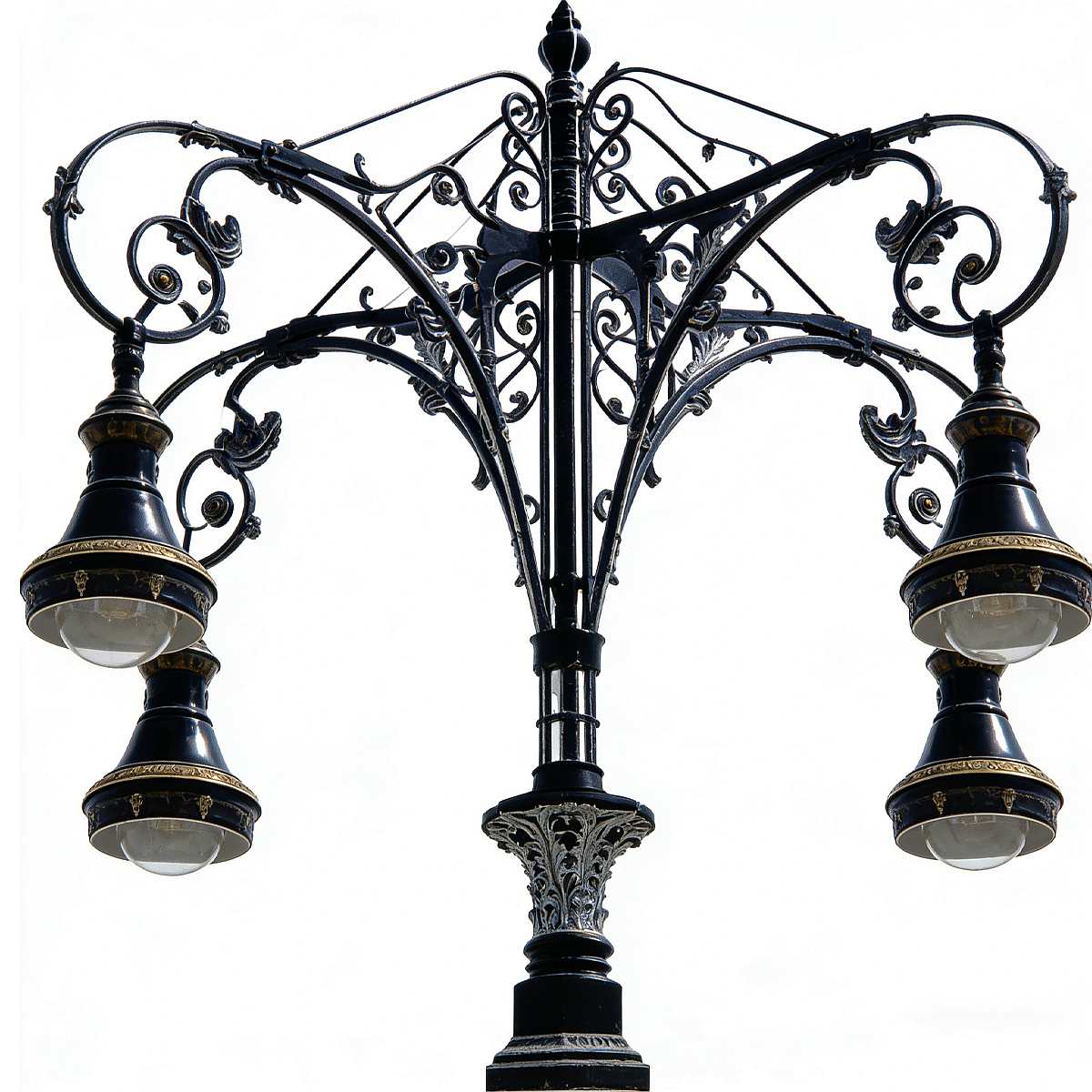 Classic Elegance Meets Modern Durability: The HS-L029 Vintage Street Light, vintage street light​