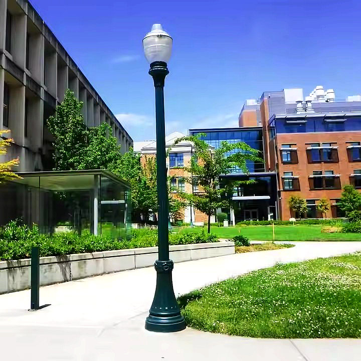 Decorative & Functional Cast Iron Street Light Poles – OEM Available