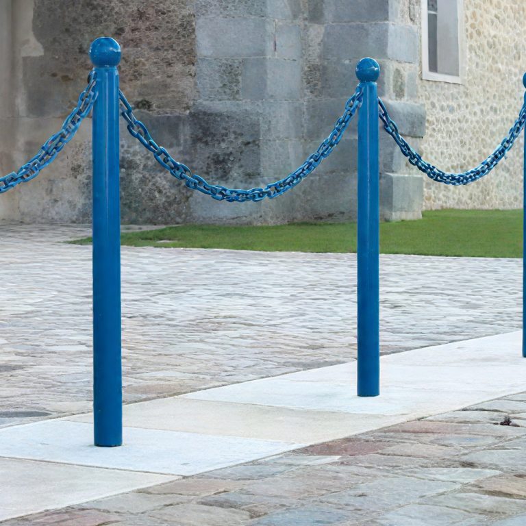 Steel bollards