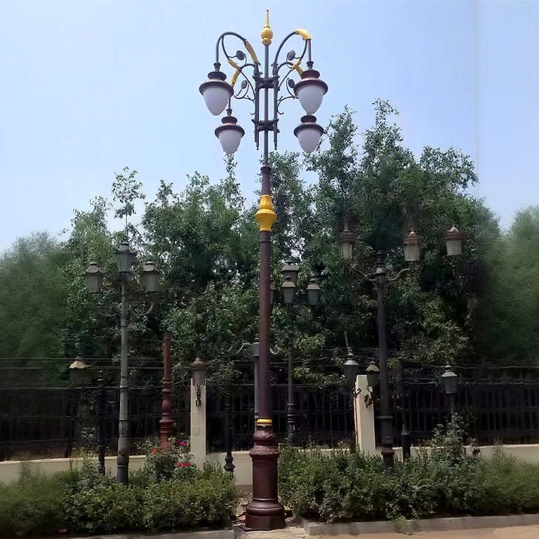 Decorative Cast Iron Street Light Pole