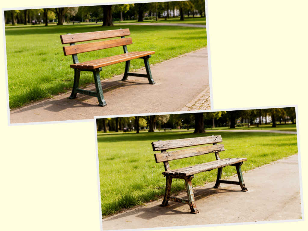 Uncomfortable Park Benches? It’s Often the Legs.