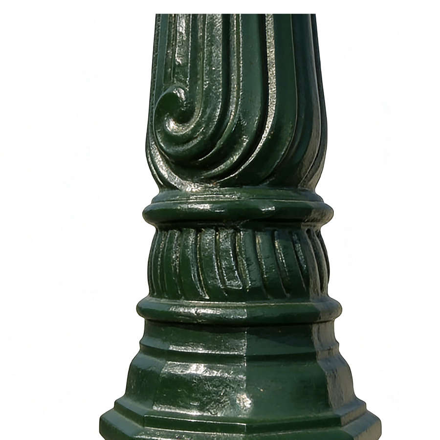 HS-L035 Aluminum Pole: Antique Victorian Light Pole for Elegant Outdoor Spaces, aluminum pole