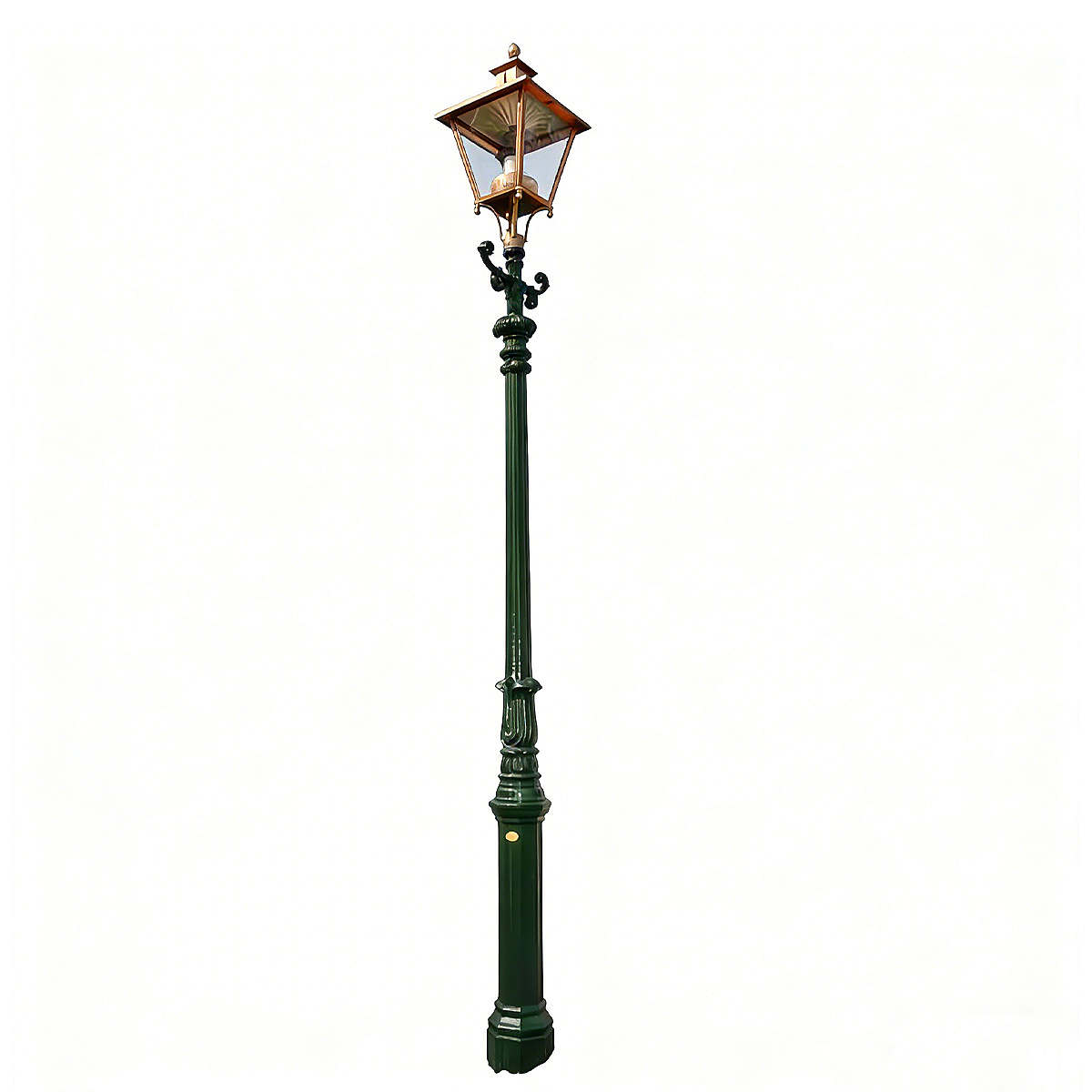 HS-L035 Aluminum Pole: Antique Victorian Light Pole for Elegant Outdoor Spaces