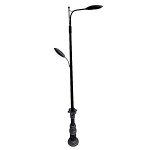 Hs L036 Aluminum Street Light Pole: Elegant Victorian Style Outdoor Lighting