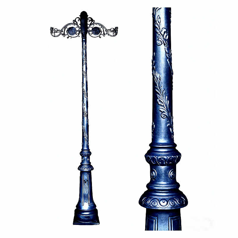 Victorian Street Light HS-L036: Elegant Vintage Lamp Post for Timeless Spaces, victorian street light