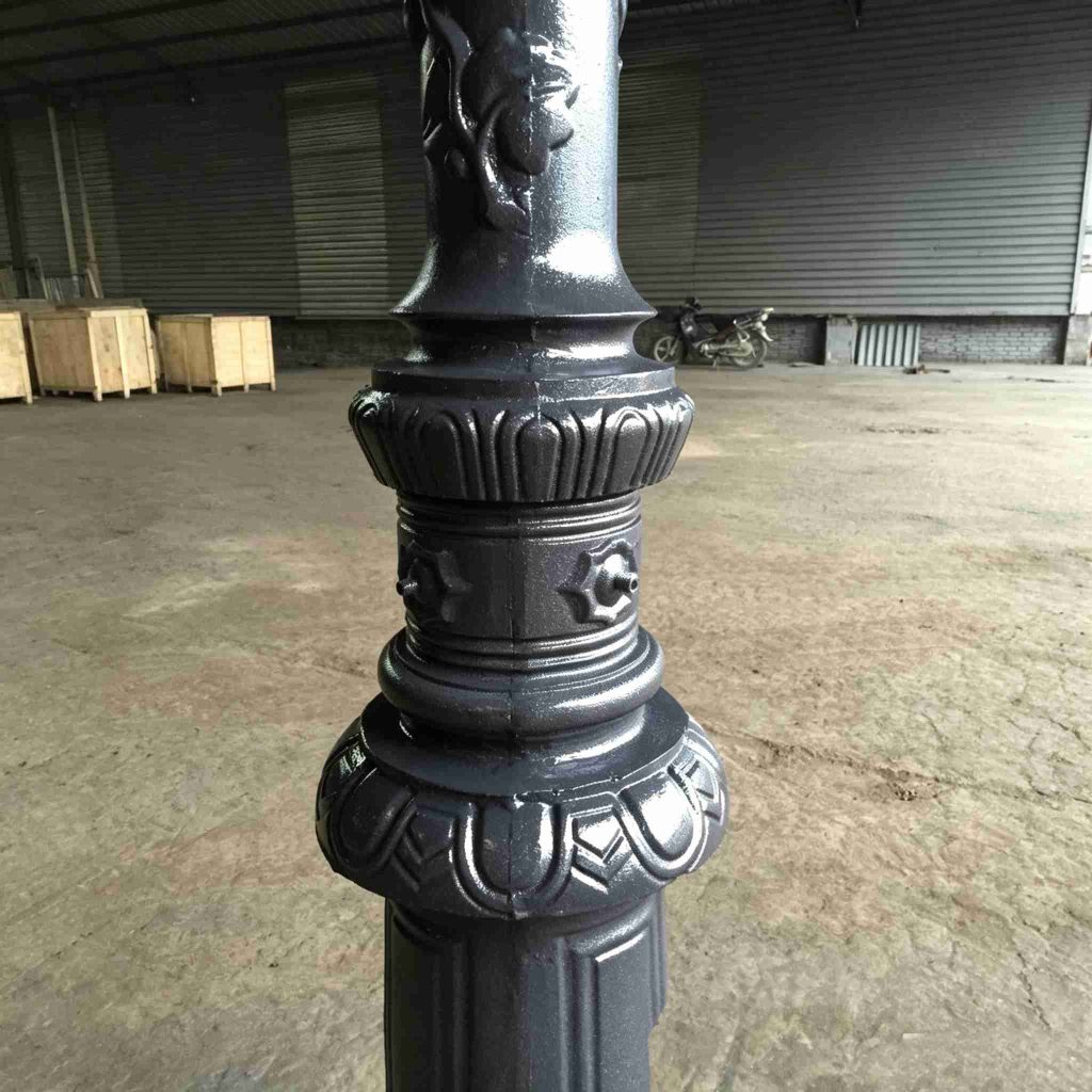 Victorian Street Light Hs L036: Elegant Vintage Lamp Post factory photo