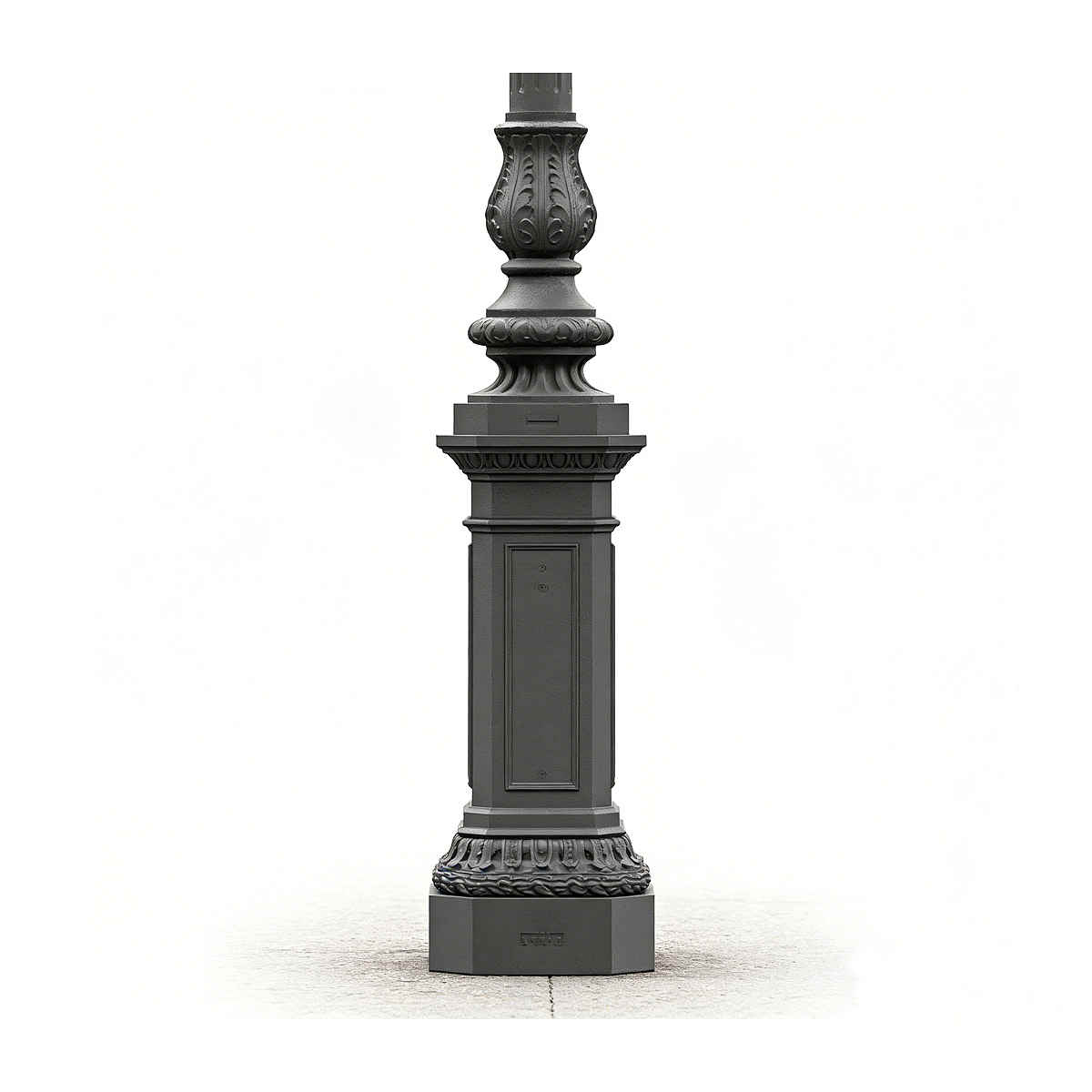 HS-L037 Victorian Lamp Post: Cast Aluminum Elegance for Timeless Streetscapes, Victorian lamp post, cast aluminum lighting
