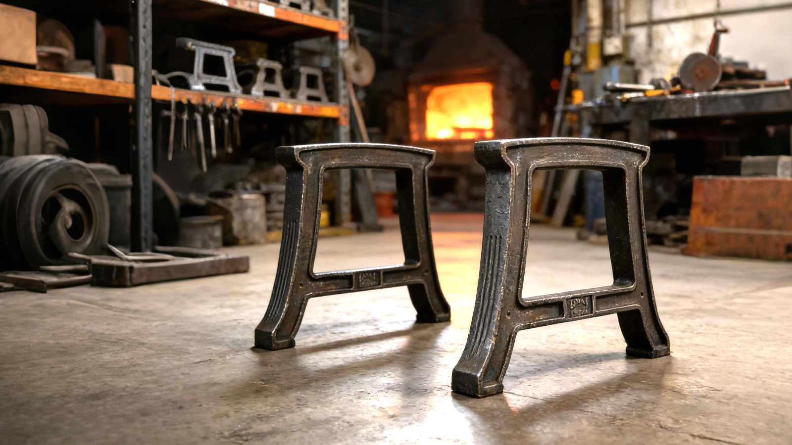 Cast Iron Park Bench Legs: Built for Strength and Durability