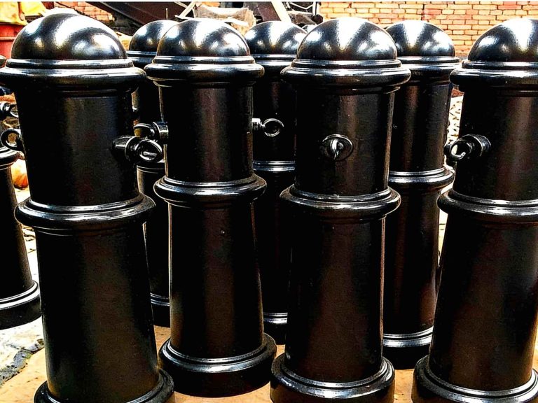 Heavy-Duty Cast Iron Bollards, Ductile Iron Bollards