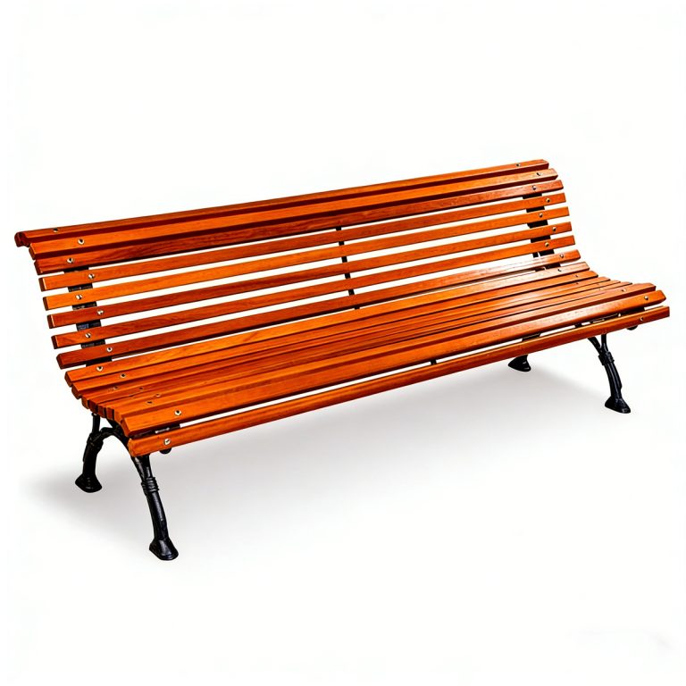 Durable Cast Iron Bench Hs B022 For Commercial Outdoor Spaces
