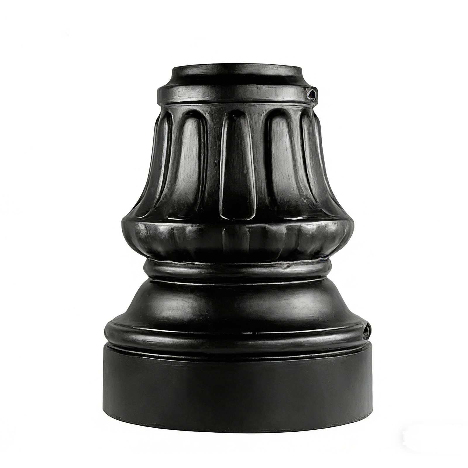 Vintage Style Cast Aluminum Lamp Post Base HS-L047