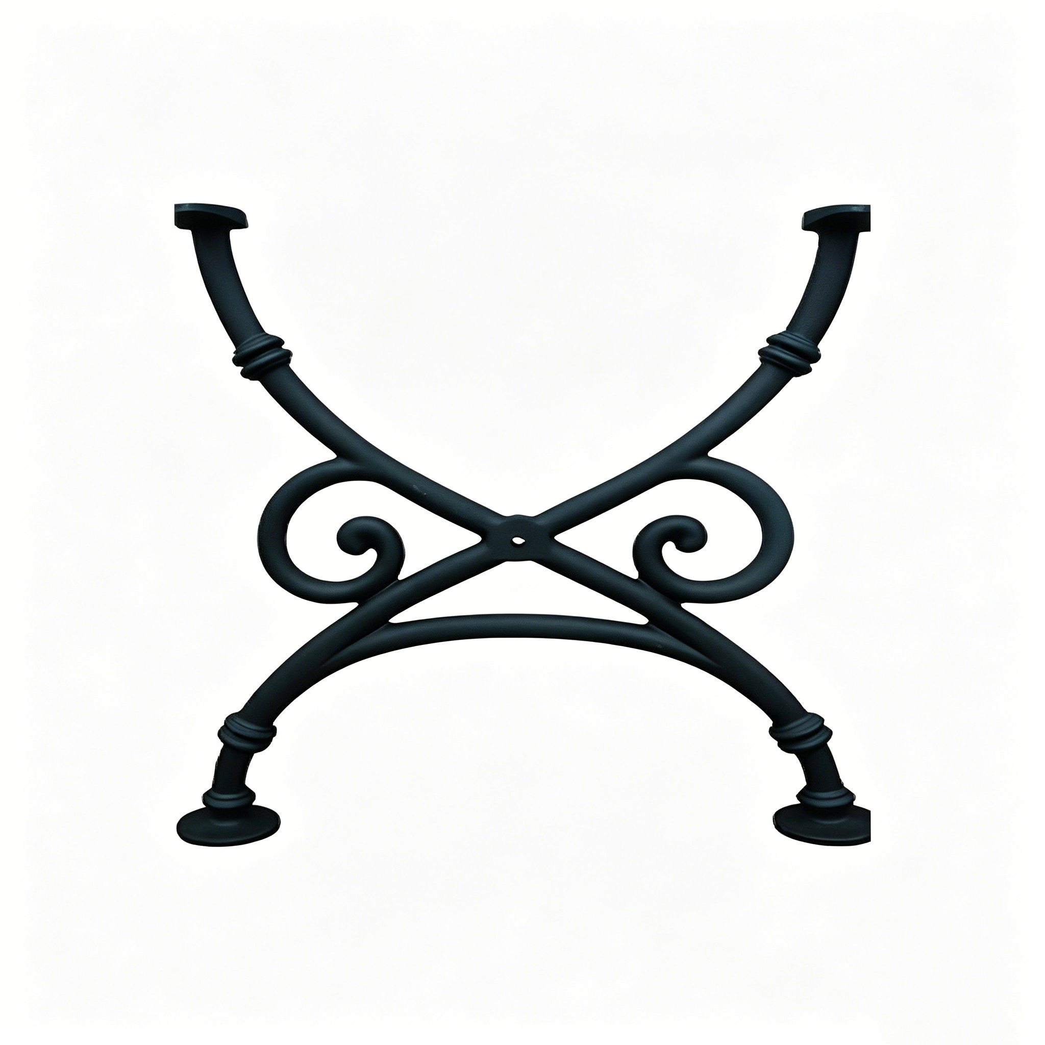 HS-B034 Cast Iron X-Frame Base for Municipal Projects