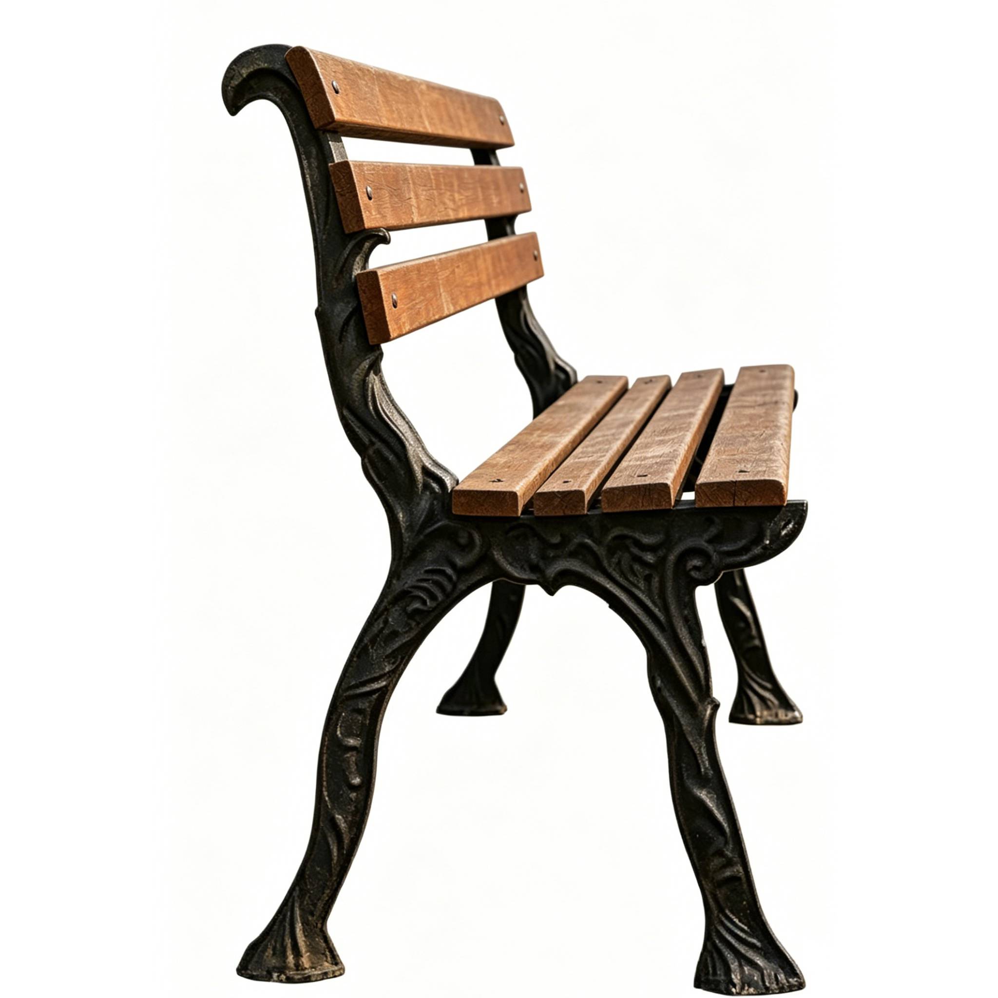 HS-B035 Artistic Cast Iron Bench Frame, artistic cast iron bench frame