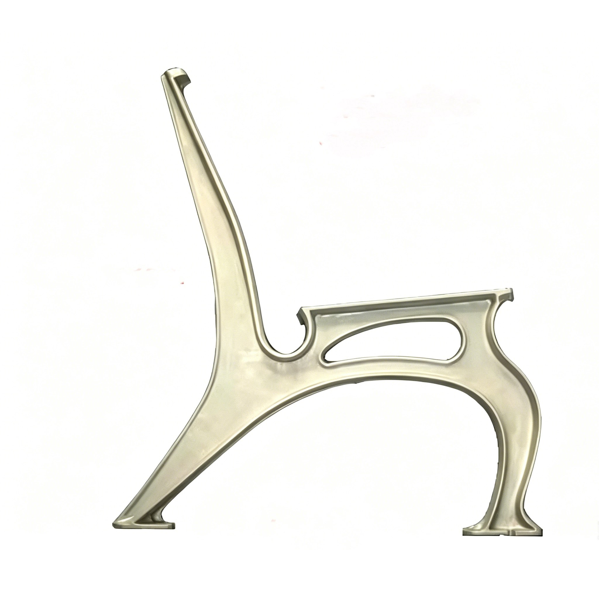 HS-B037 Sculptural Cast Iron Bench Frame | Modern Design