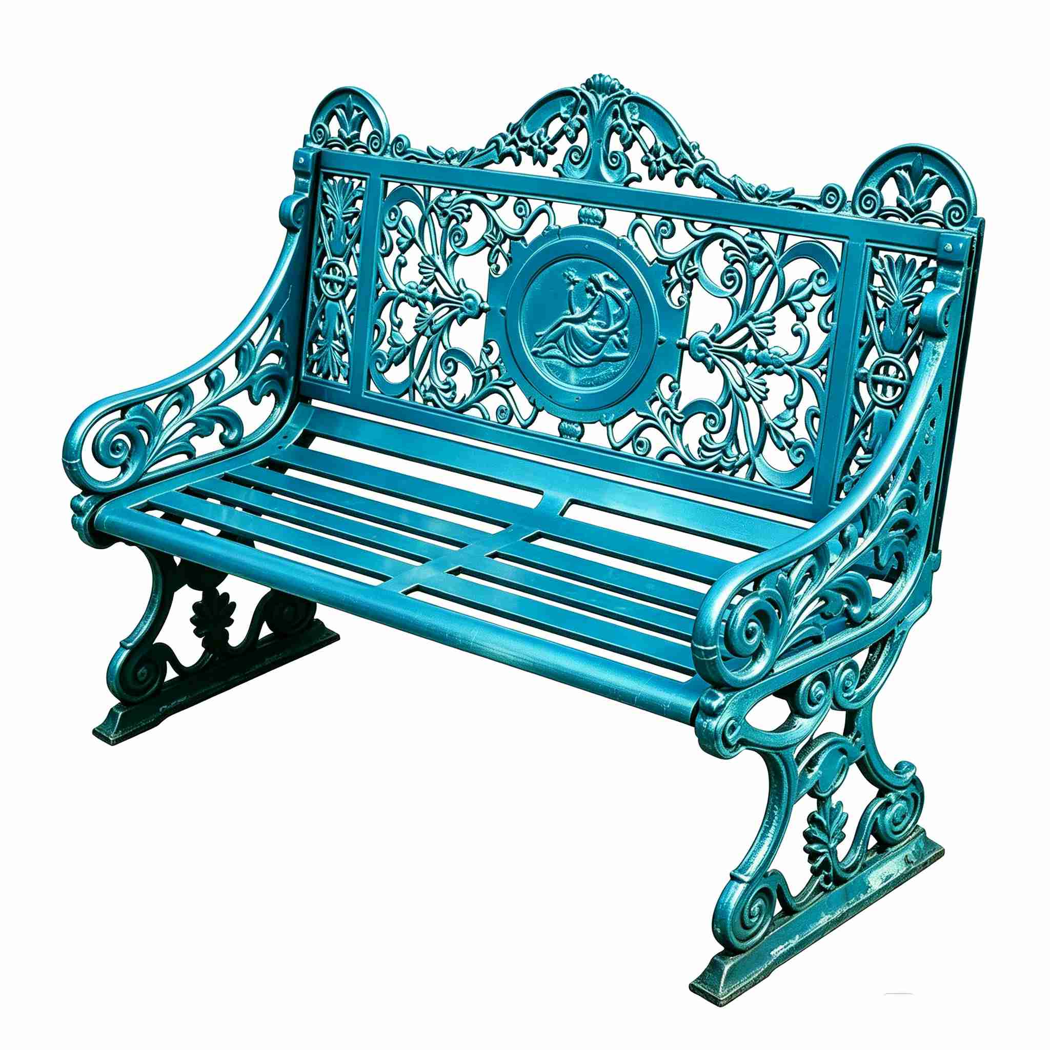 HS-B042 Cast Iron Bench – Municipal Dealer Supply