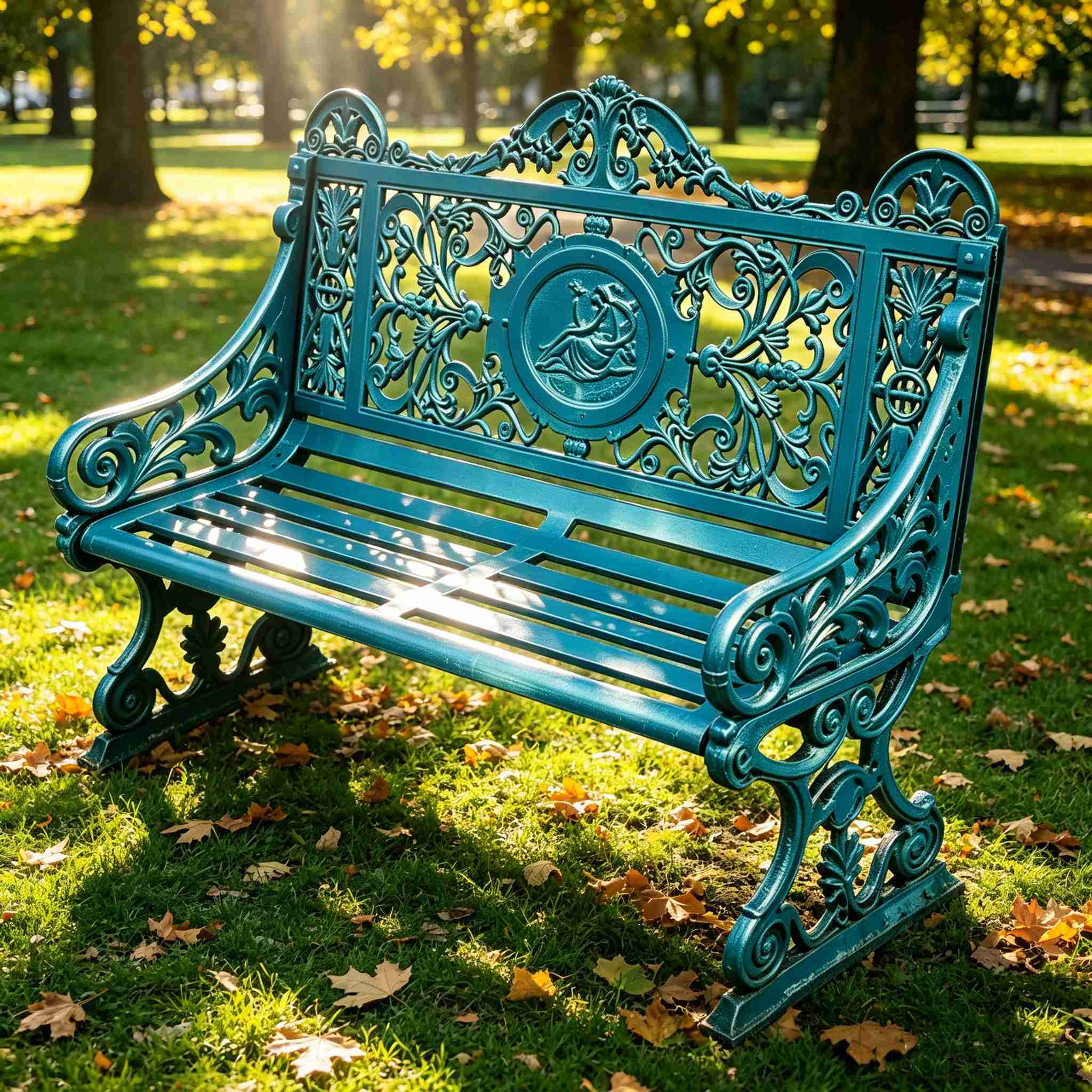 HS-B042 Cast Iron Bench – Municipal Dealer Supply, cast iron bench for municipal use