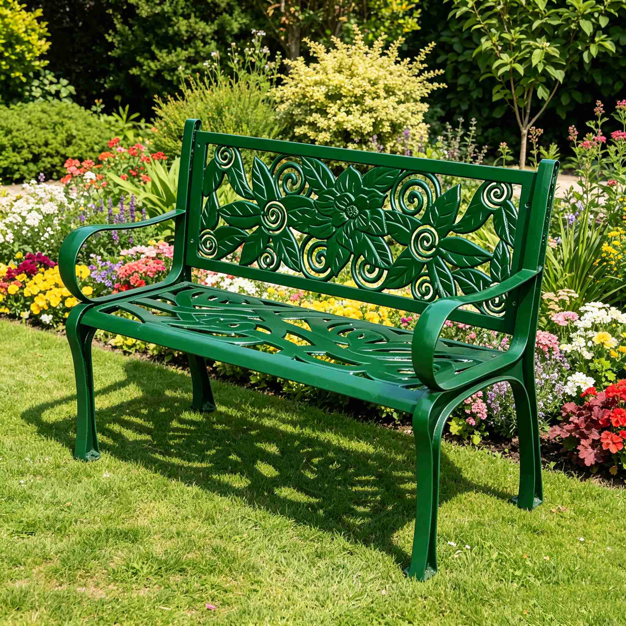 Hs B043 Cast Iron Bench Leg: Clean Lines For Outdoor Use