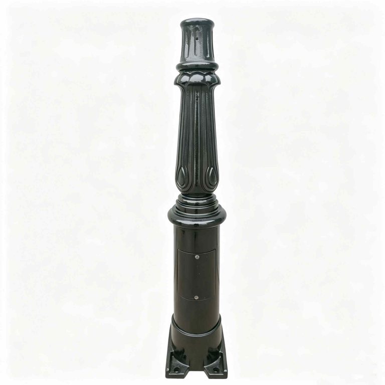 European Style Cast Iron Lamp Post Base Hs L054