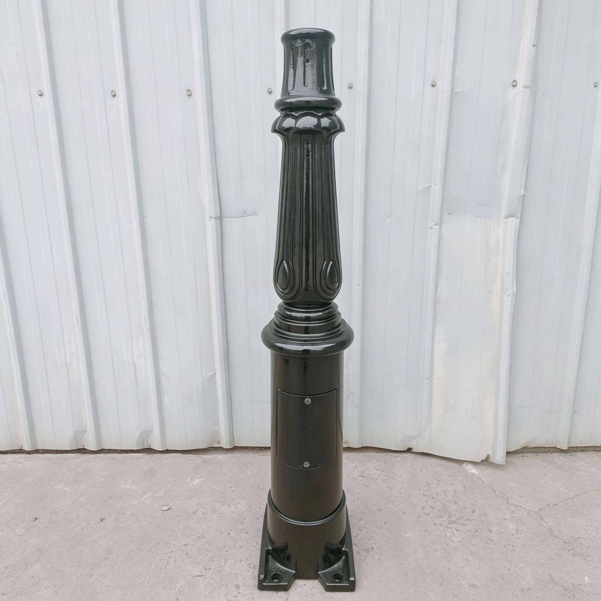 European Style Cast Iron Lamp Post Base Hs L054
